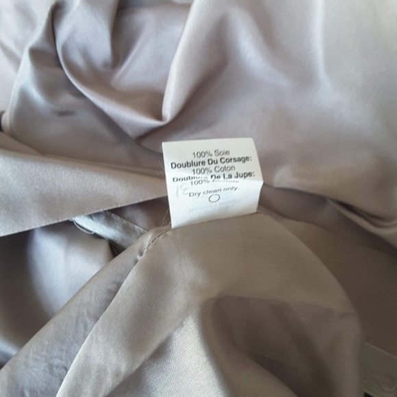 Exclusive  J.CREW  strapless mini dress sz 2 - Picture 7 of 7